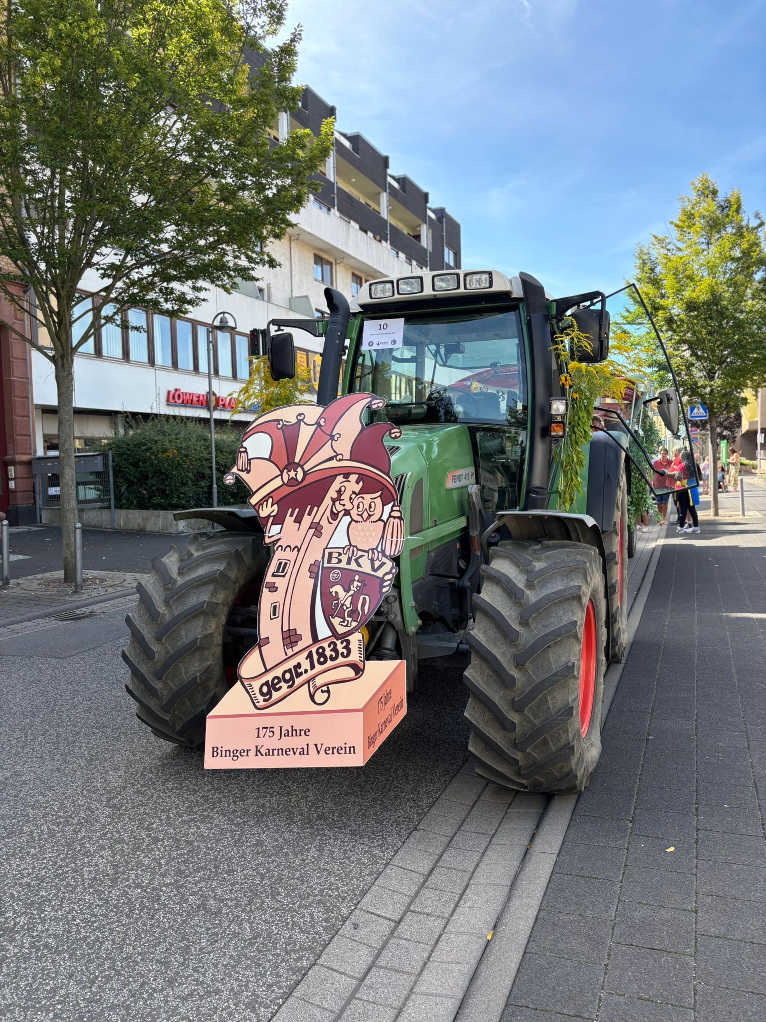 BKV auf dem Winzerfestumzug 2025