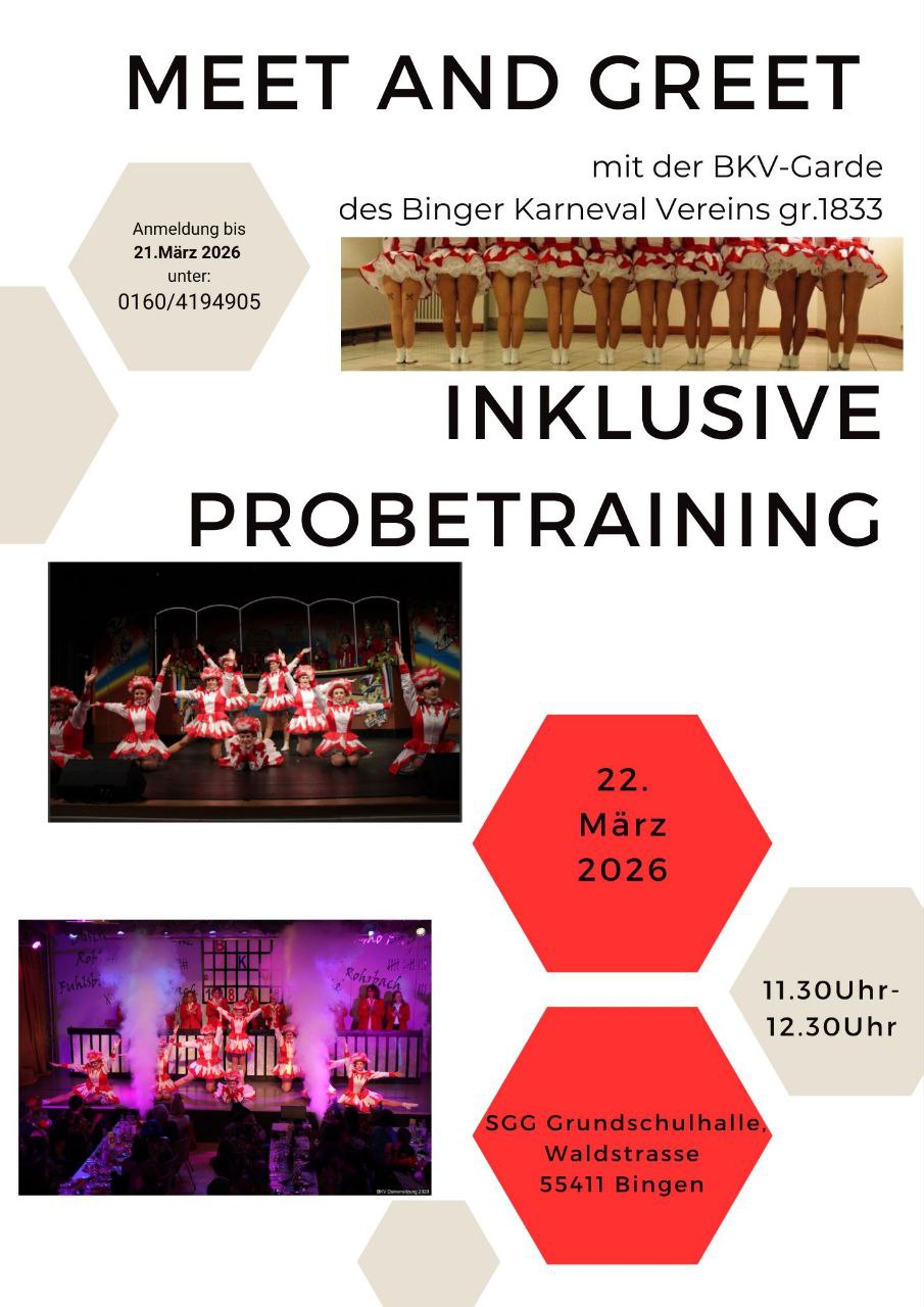 BKV Garde – Meet and Greet inklusive Probetraining
