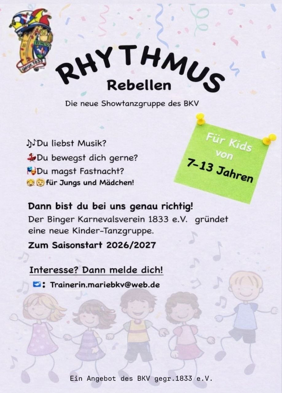 Kinder-Tanzgruppe RHYTHMUS Rebellen